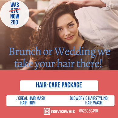 Hair care package - ServicewhizUAE.com